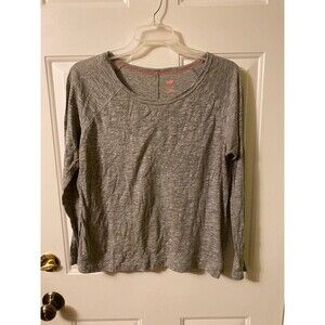 Grey cropped sweatshirt Joe Fresh size XL
